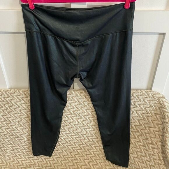 Athleta Charcoal Leggings - Picture 4 of 9